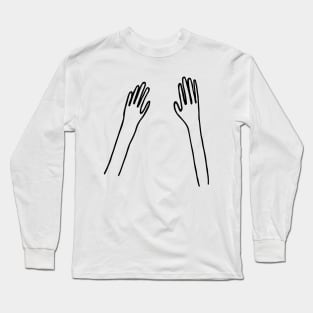 hands up Long Sleeve T-Shirt